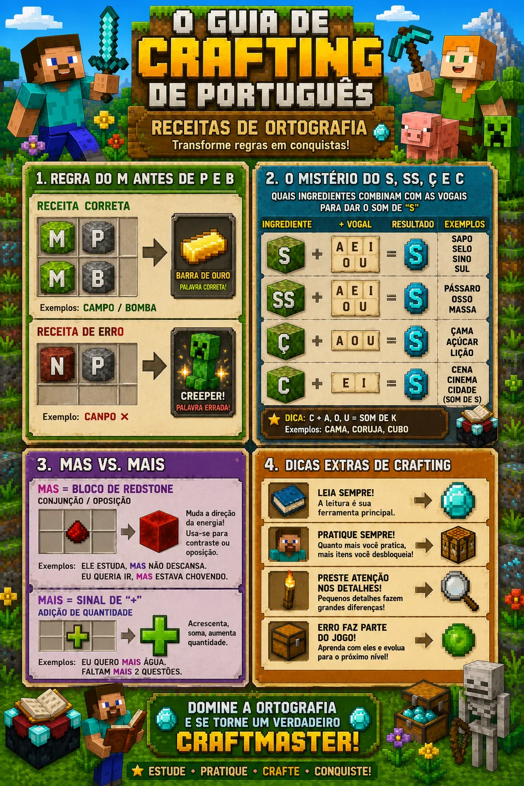 Guia de crafting de portugues